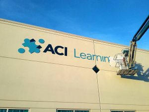 custom outdoor dimensional signs