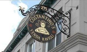 attractive custom hanging signs